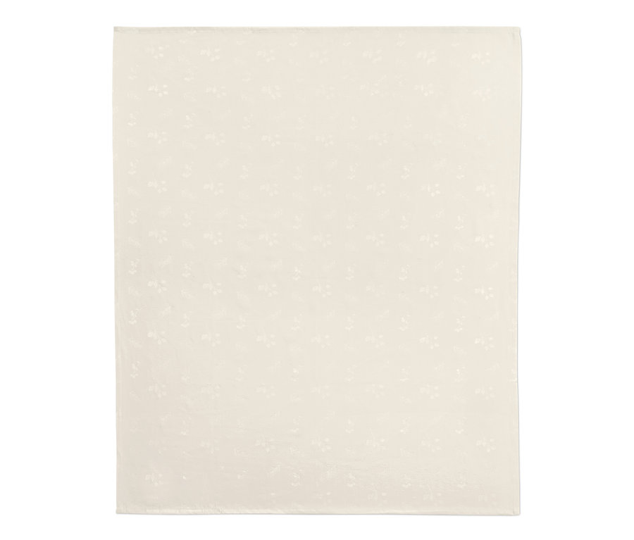 Nappe en jacquard crème.