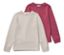 2 Sweatshirts pour enfant avec intérieur gratté, rose et blanc - /img/gAQ3D4Mh/64/image.jpeg