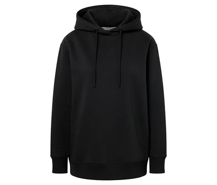 Sweat à capuche noir.