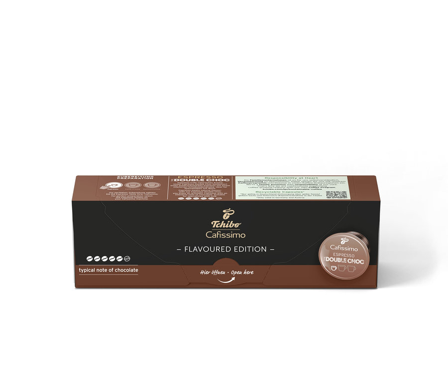 Paquet de capsules Cafissimo Flavoured Espresso Double Choc.
