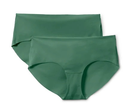 Deux culottes Magic Cut vertes.