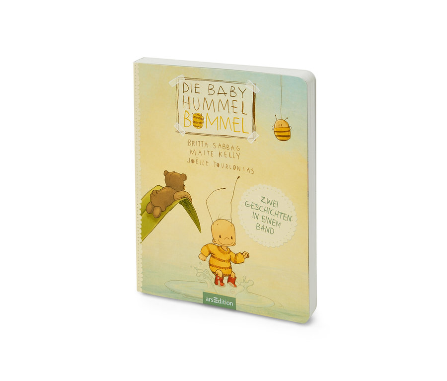 Livre « Bébé Bourdon Bommel » (en allemand) avec illustration.