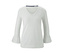Haut crème avec imprimé bleu moyen<br>Pantalon bleu moyen