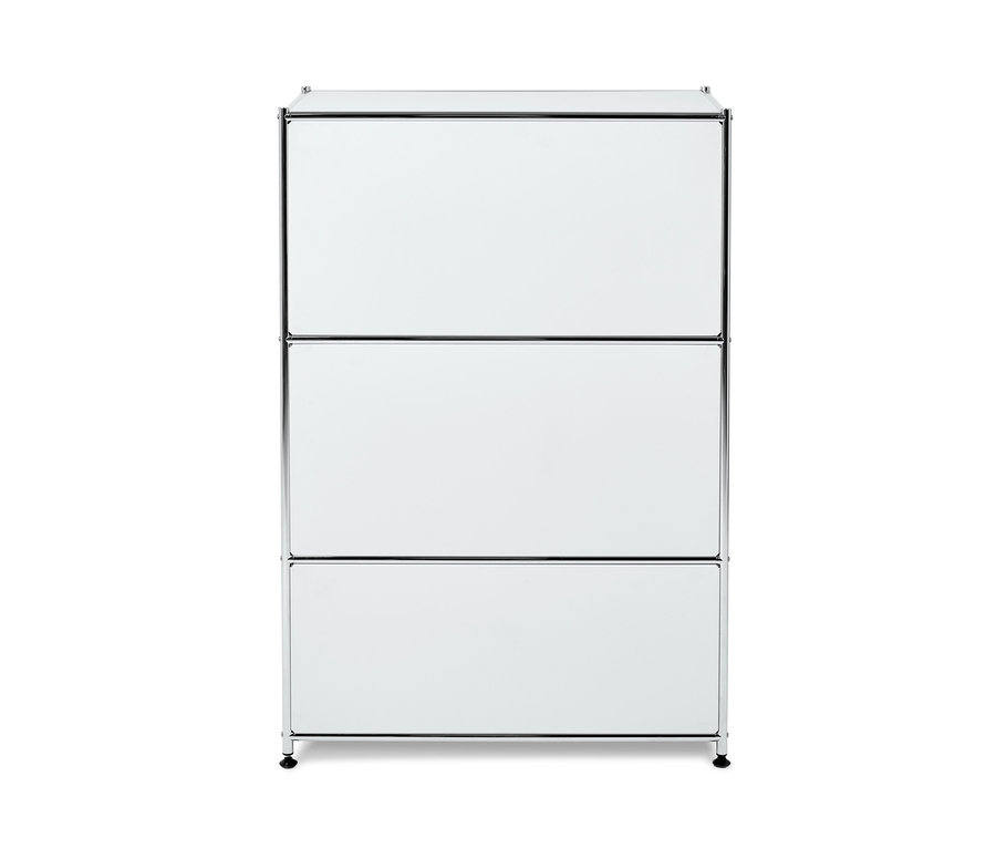 Secrétaire métal blanc « CN3 ».