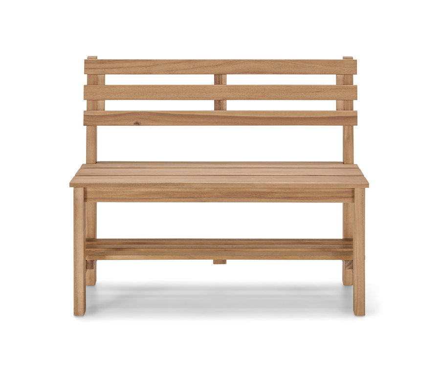Banc de jardin »Lenja« avec étagère.