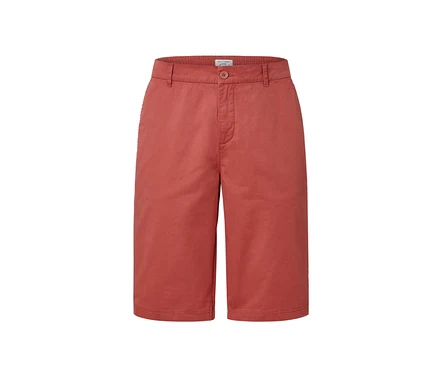 Short chino terracotta.