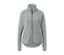 Veste en maille polaire, gris-clair - Gris clair chiné