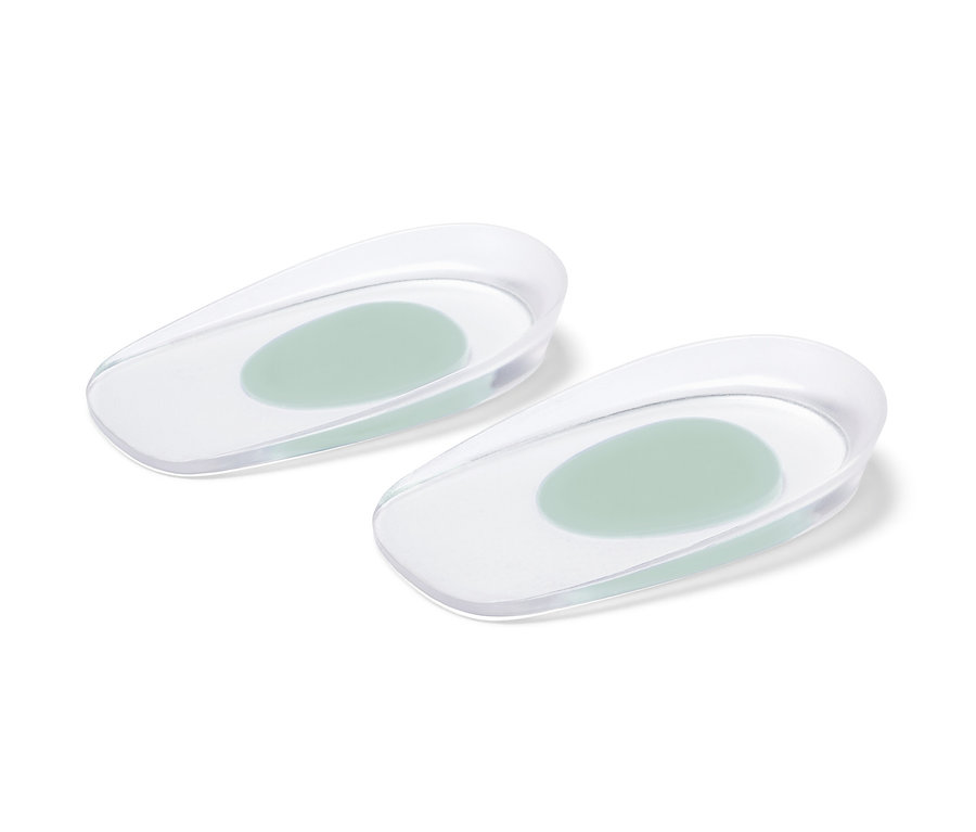 Deux talonnettes transparentes.