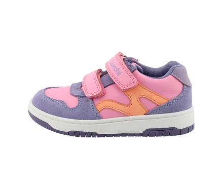 Baskets Lurchi violet et orange.