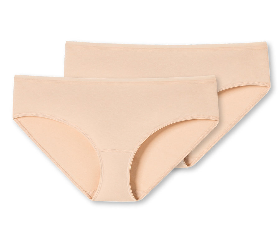 Deux hipsters SCHIESSER couleur sable.