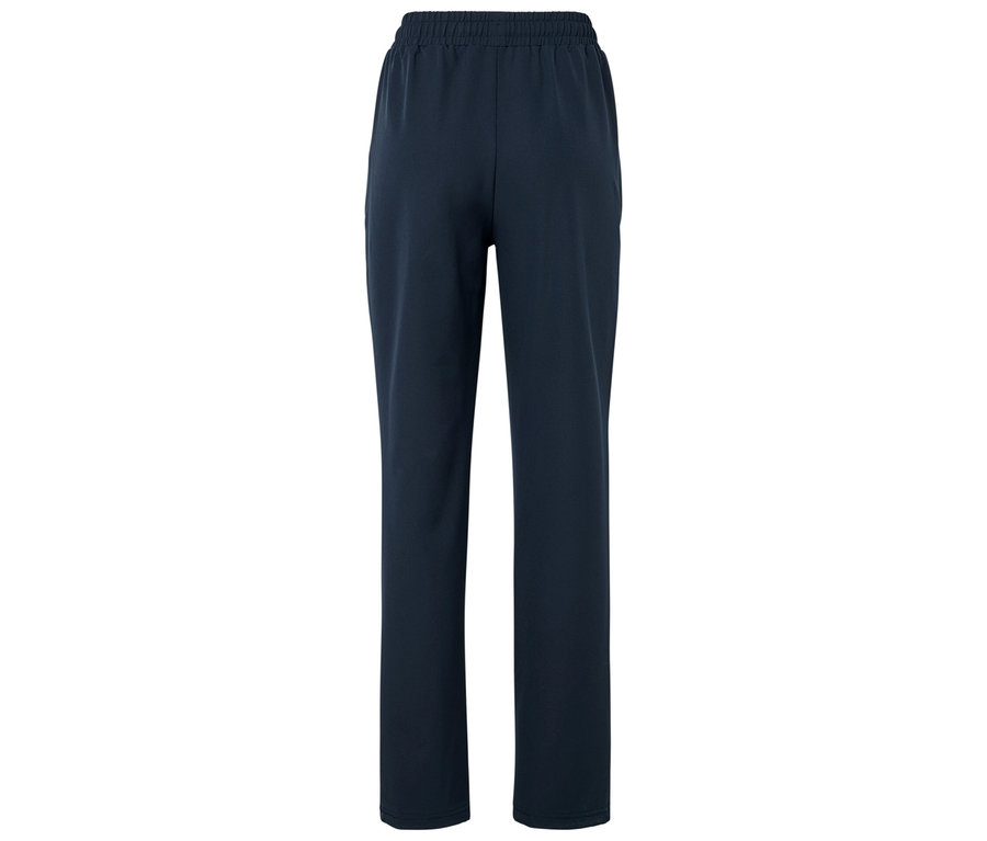 Pantalon de survêtement bleu marine avec taille élastique.