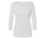 T-shirt blanc à manches longues.