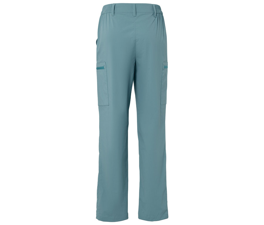 Pantalon bleu clair avec poches.