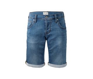 Bleu denim, blond moyen