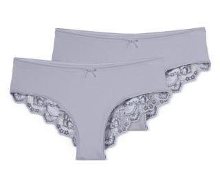 2x gris clair avec dentelle gris clair-anthracite