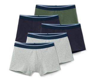 Gris chiné, bleu foncé, vert olive