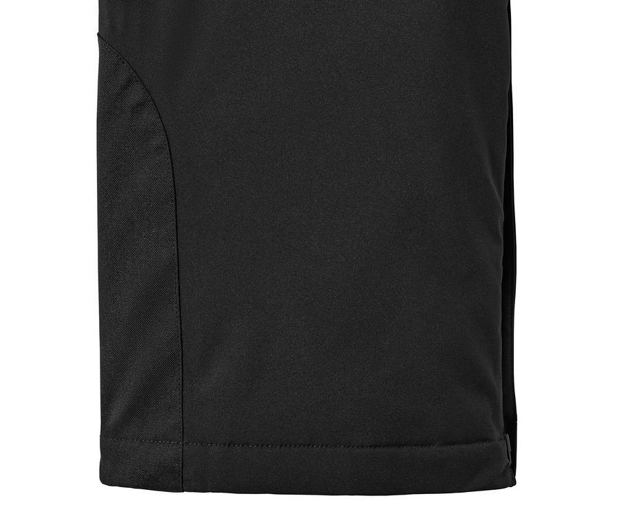 Détail d'un pantalon de ski.