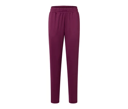 Pantalon de sport rouge baie.