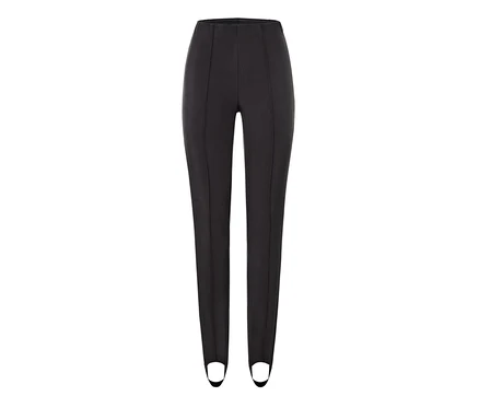 Collant de ski softshell noir.