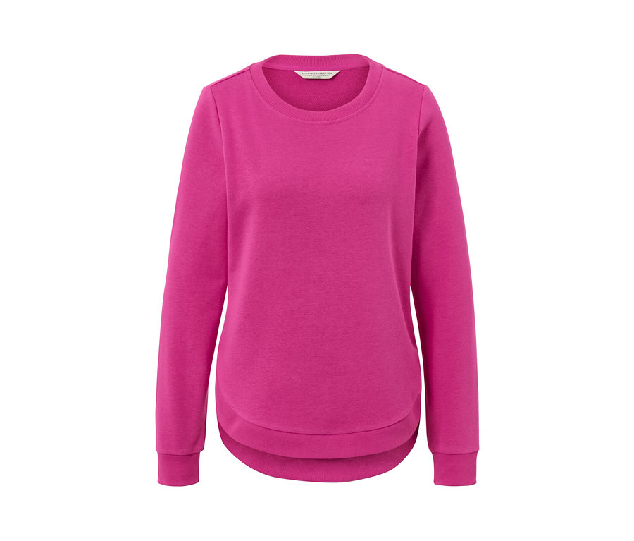 Sweat-shirt de sport rose.