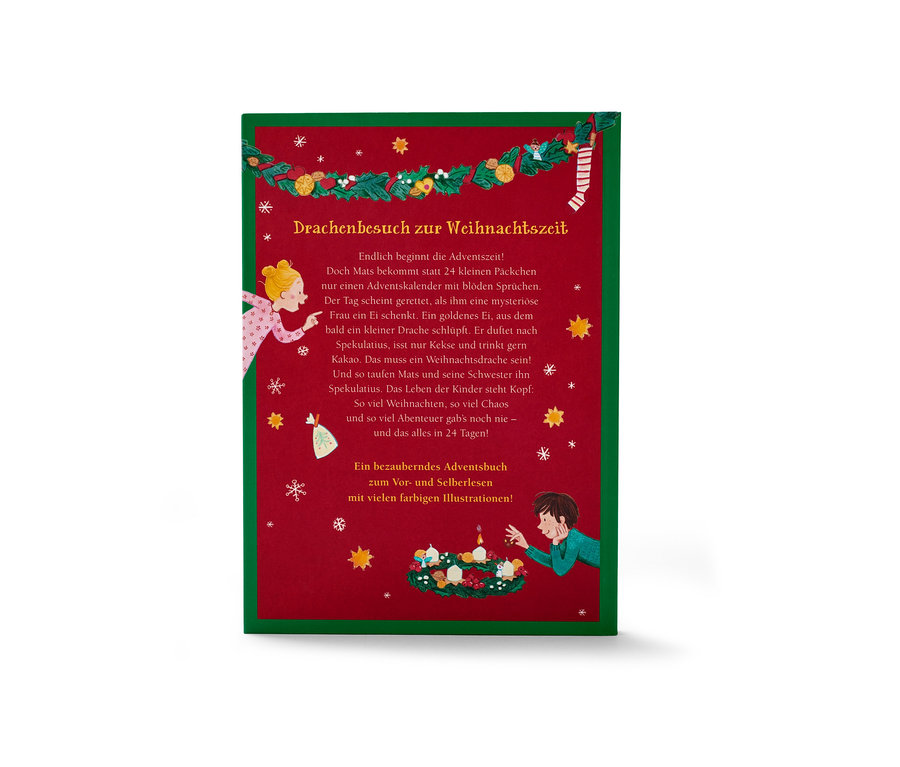 Image du livre « Spekulatius, le dragon de Noël » (en allemand).