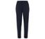 Pantalon de jogging bleu marine avec taille élastique et cordon de serrage.