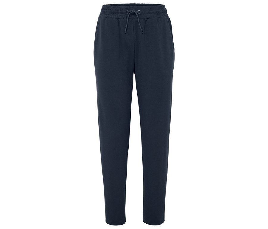 Pantalon de survêtement bleu marine.