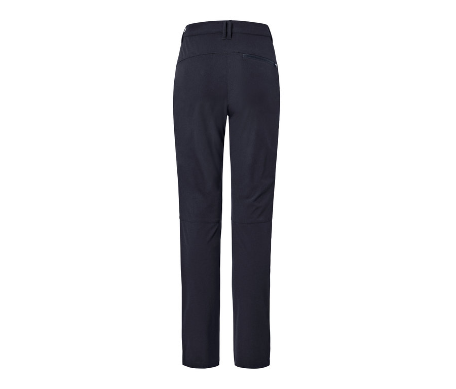 Pantalon softshell bleu marine vu de dos.