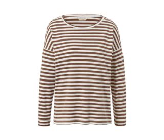 Beige-blanc à rayures