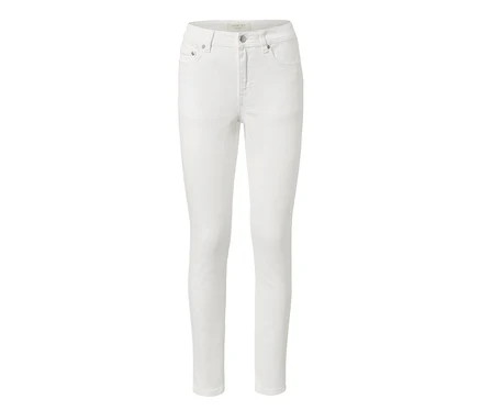 Jean Colored Denim « Fit Emma », blanc crème.