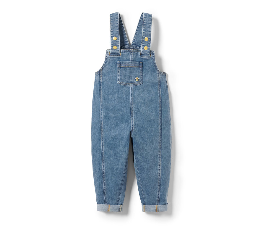 Salopette en denim.