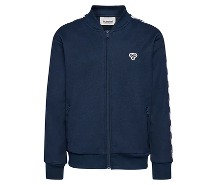 Veste à fermeture éclair bleue HUMMEL HMLJR Archive Reg Poly.