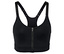 Soutien-gorge de sport avec fermeture éclair devant, noir - /img/gAQnW1vt/64/image.jpeg