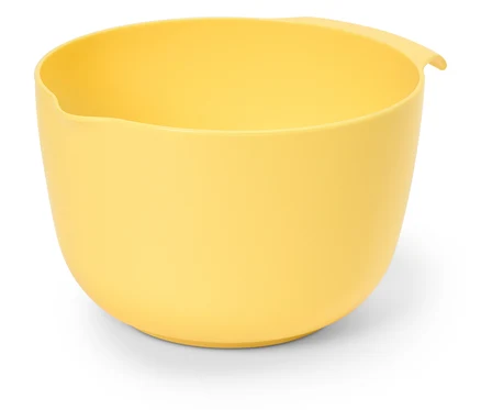 Saladier jaune.