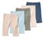 5 Leggings 3/4 pour enfant - 5 couleurs