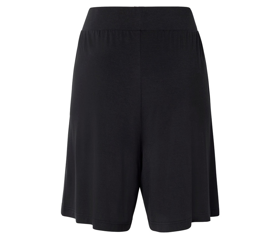Short ample noir avec taille élastique.
