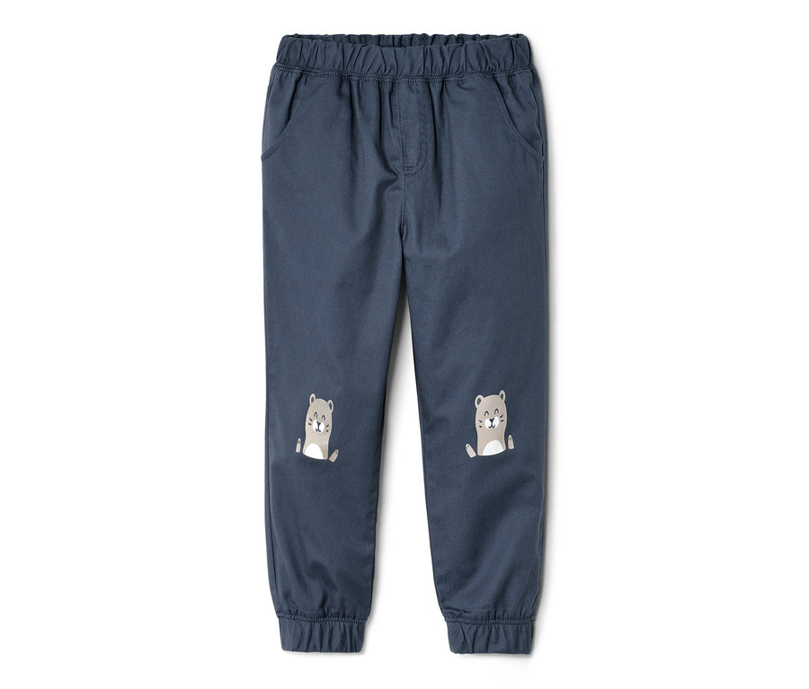 Pantalon à enfiler bleu pour enfant – Fit « Ella », loutre.