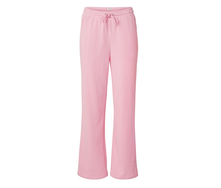 Un pantalon de jogging rose.