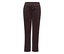 Pantalon Street One Bonny marron avec taille élastique et cordon de serrage.