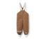 Pantalon de pluie thermique, marron - Brun
