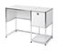 Bureau en métal « CN3 » avec porte abattante, blanc - /img/gAgFmjcE/64/image.jpeg
