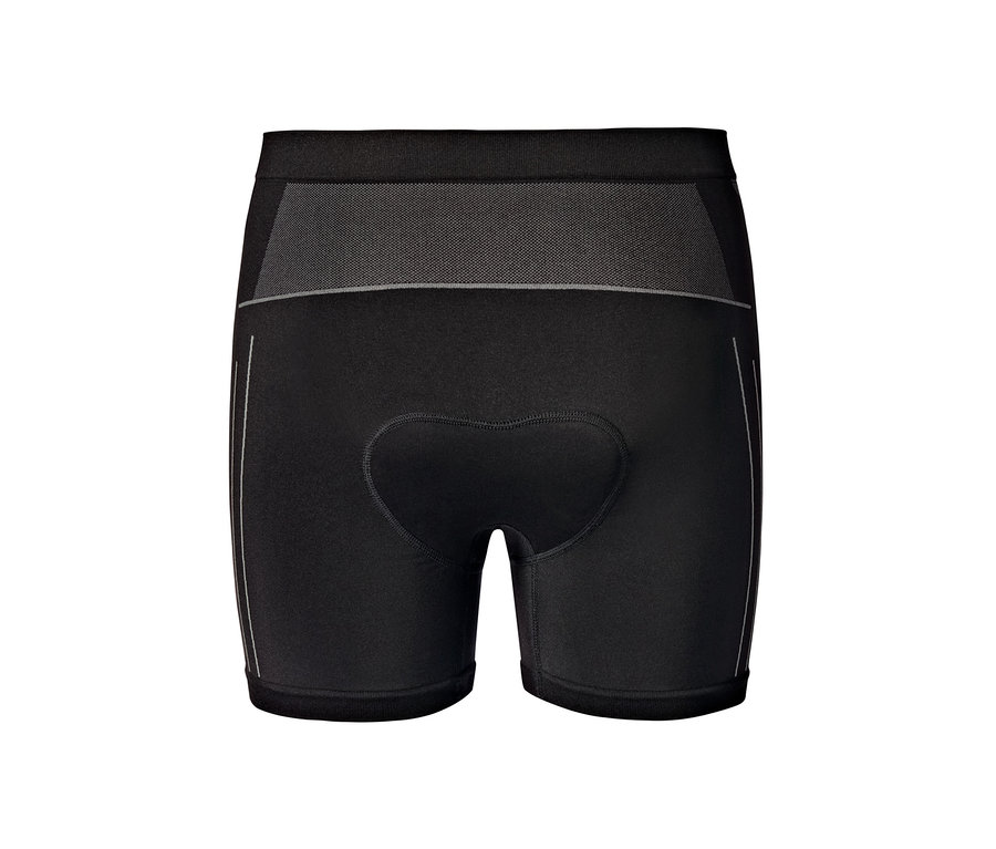 Slip de vélo noir.