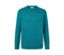 Pull à encolure ronde, bleu turquoise - Turquoise
