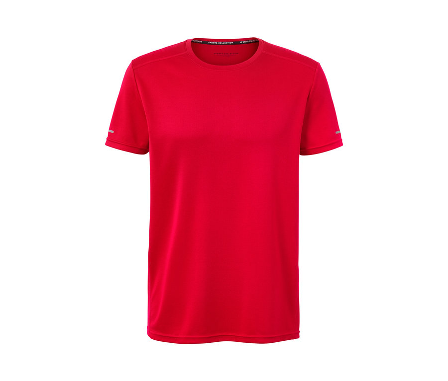 T-shirt technique rouge.