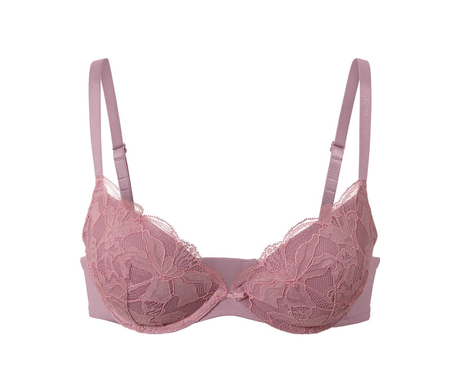 Soutien-gorge push-up rose.