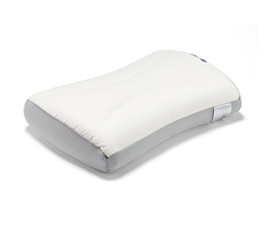 Coussin X-Zone Temprakon sur fond blanc.