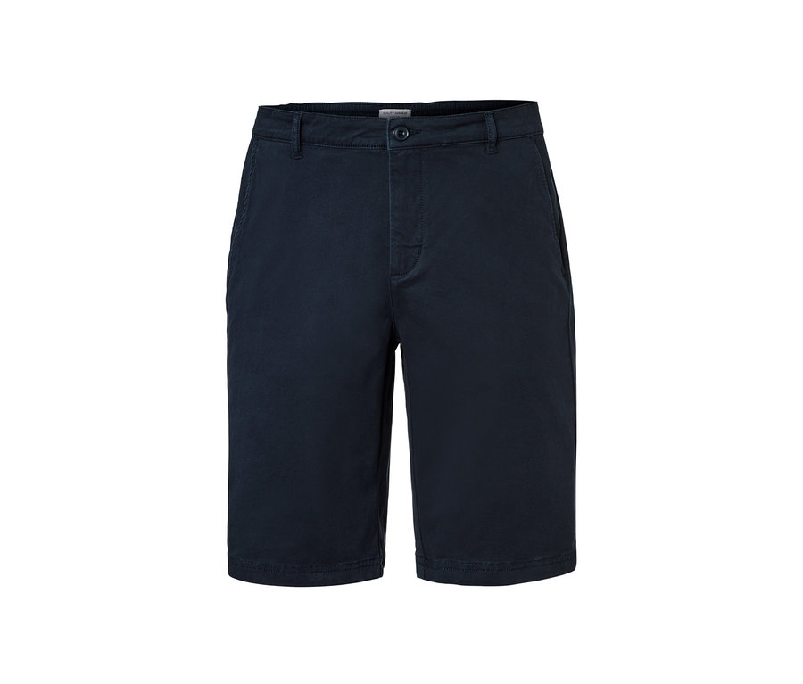 Short chino bleu marine.