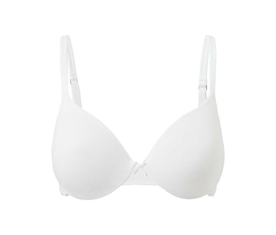 Soutien-gorge invisible blanc.