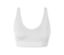 Brassière douce SCHIESSER blanche avec coussinets.