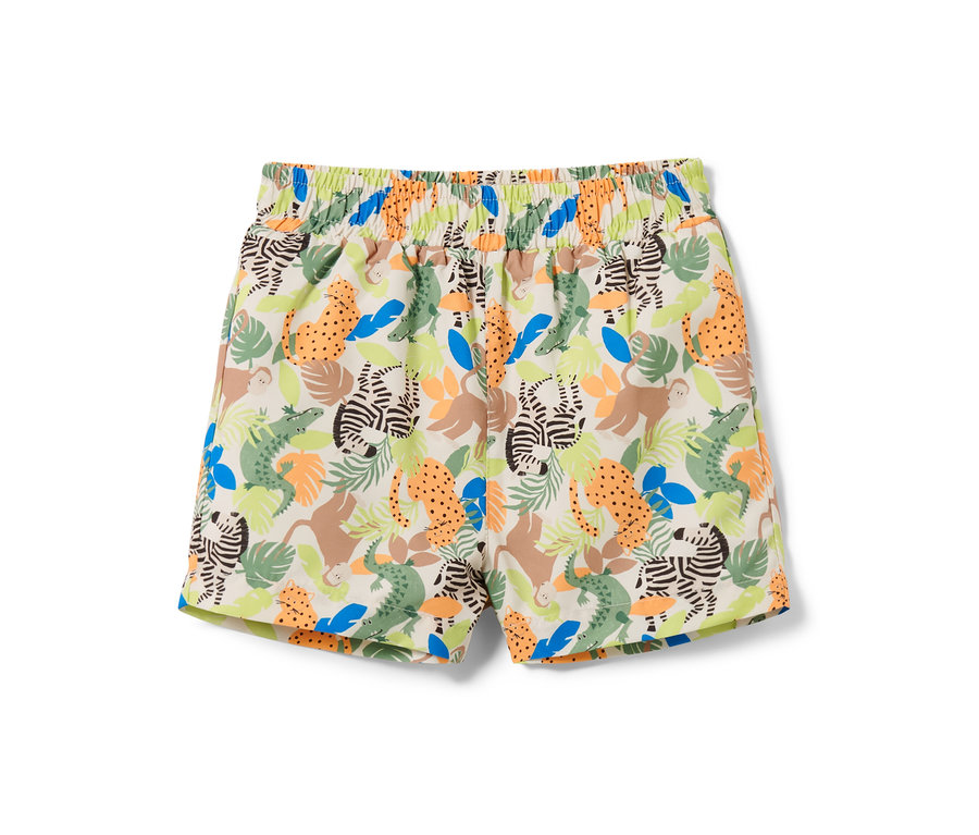 Boardshort à motif animalier.